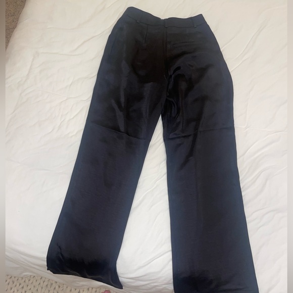 Forever 21 Satin Straight-Leg Trousers - Picture 4 of 4